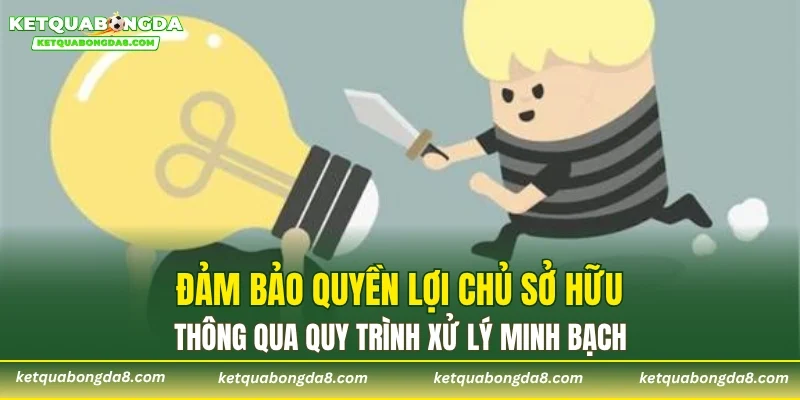 Đảm bảo quyền lợi chủ sở hữu thông qua quy trình xử lý minh bạch